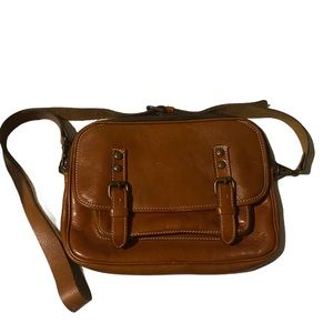 Patricia Nash Leather Crossbody Messenger Bag